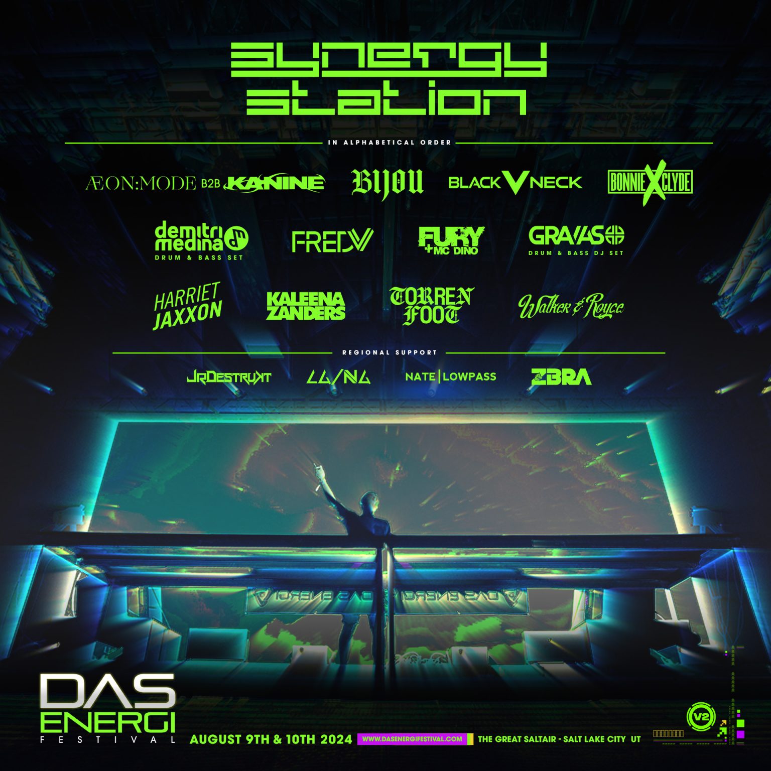 Lineup Das Energi